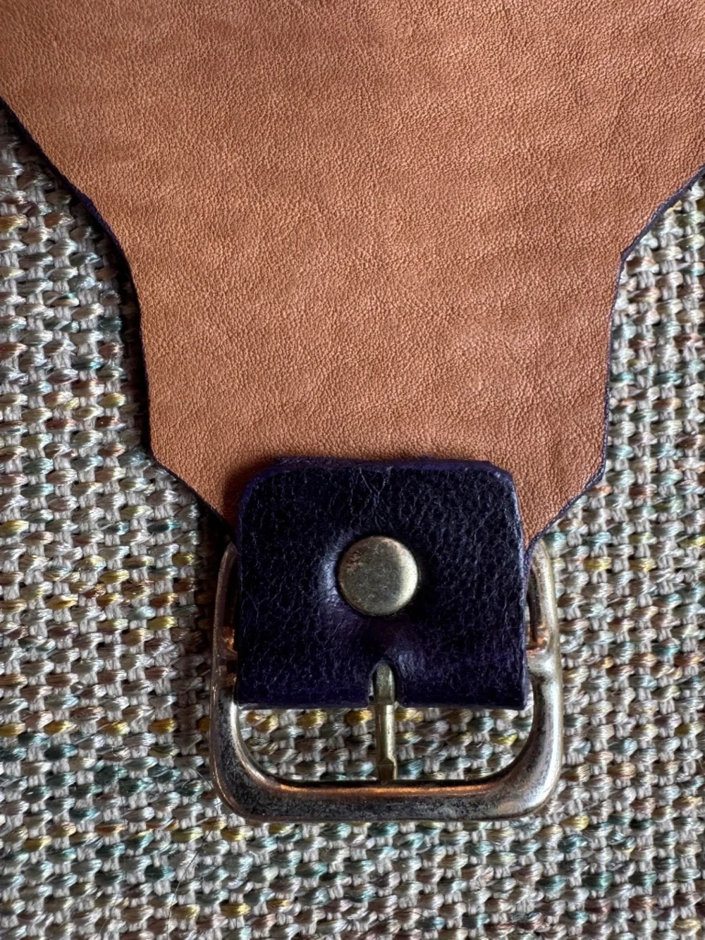 Calleen Cordero Leather Cuff with Turquoise